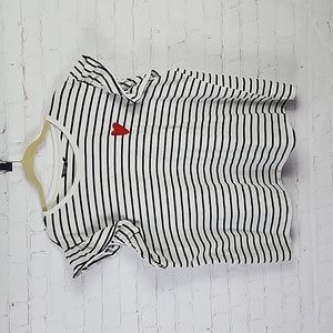 Shein 4X Striped Shirt